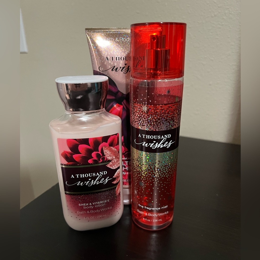 Bath and Body Works A Thousand Wishes Set